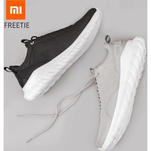 Xiaomi FREETIE 39-44 Plus Size Men’s Sports Shoes Light Breathable Knitting City Running Sneaker for Outdoor Sports