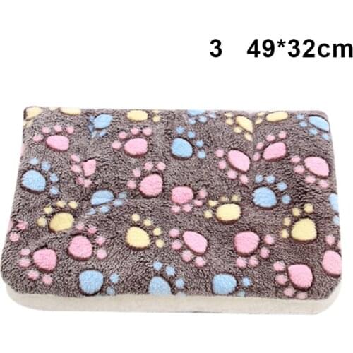 Pet Blanket Dog Bed Cat Mat Soft Flannel Winter Thicken Warm Sleeping Beds for Dogs Cats GQ