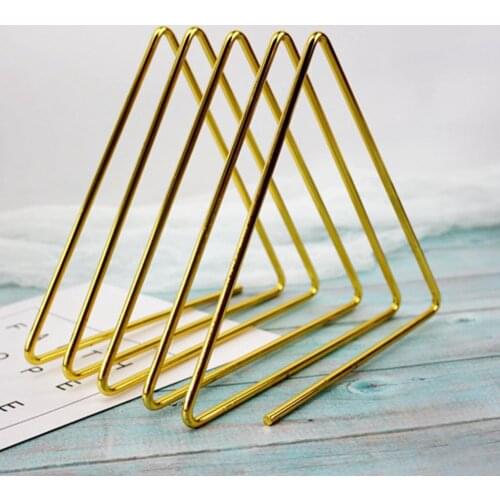 File Holder Organizer Desktop Metal Bookshelf Fits for Waiting Rooms,Lounges