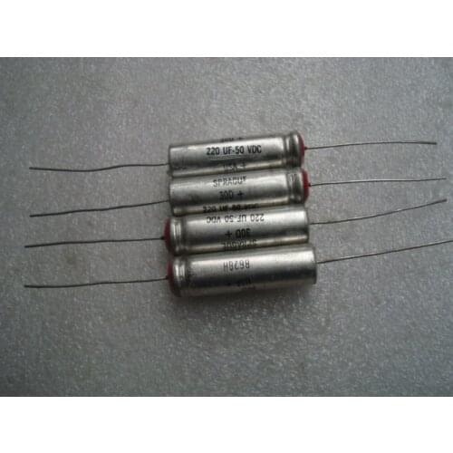 Original new 100% axial electrolytic capacitance 30D series 50V 220UF biliary machine 12*38MM (Inductor)