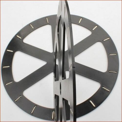 HQ PP01 Super Thin Plastic Sheet Lazy Susan Turntable Swivel Plate Turnplate with Needle Roller Bearing for Furniture Rotate