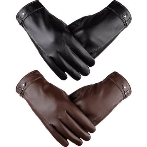 Universal Winter Knit Gloves Touchscreen Warm Soft Lining Elastic Cuff Texting Anti-Slip for Women Men