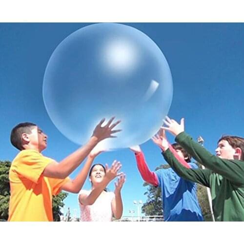 Bubble Ball Balloon Indoor Outdoor Inflatable Ball Games Toys Soft Air Water Filled Bubble Ball Blow Up Balloon Toy for Kids