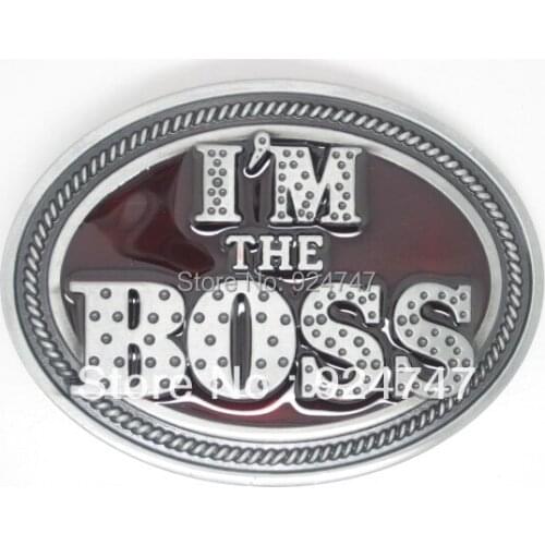 I'M THE BOSS Belt Buckle