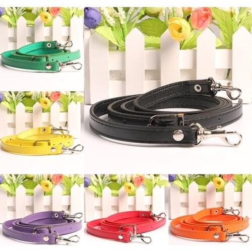 Simple Versatile And Fashionable PU Cross Span Bag With Removable Shoulder Strap And Adjustable Length DIY Hand Strap Accessorie