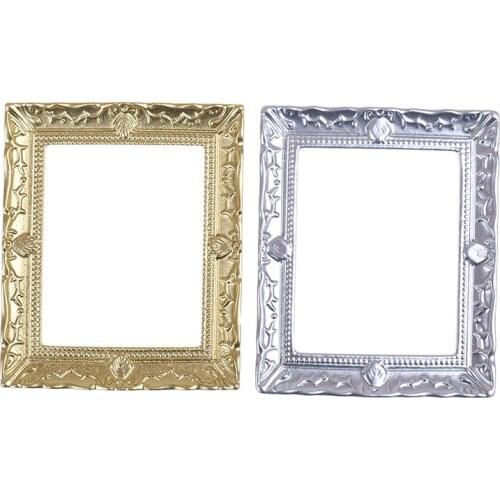 1/12 Doll House Miniature Resin Photo Frame Simulation Furniture Model Toy DIY Baby Children Kids Toys