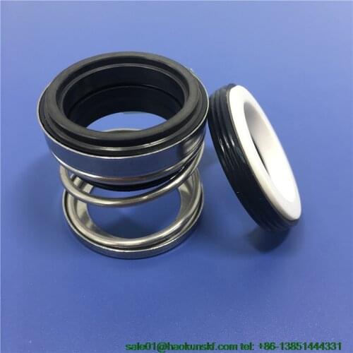 108-22 Mechanical Seals (Material: SiC/SiC/FKM) Shaft Size 22mm FKM Rubber Bellow Seal Used in High Temperature Liquid
