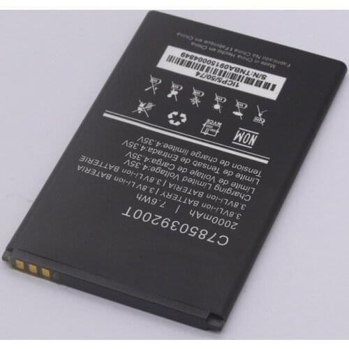 1x 2000mAh Battery C785039200T For BLU D090L, D090U, D110L, D110U, D490L, D490U, Dash G, Dash M2, Dash X2