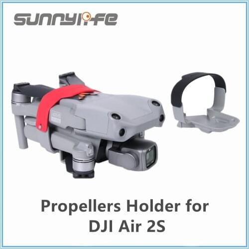 Sunnylife Propellers Holder for DJI Air 2S / Mavic Air 2 Drone Accessories Fixing Strap Protector Belt Drone Props Fixed Mount