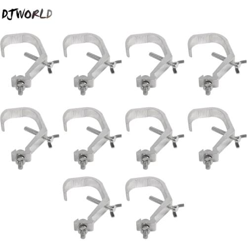 10pcs Aluminum Universal Stage Lights Hook LED Par Hooks Moving Head Light Equipment Led Stage Light Truss dj Club Light Hangin