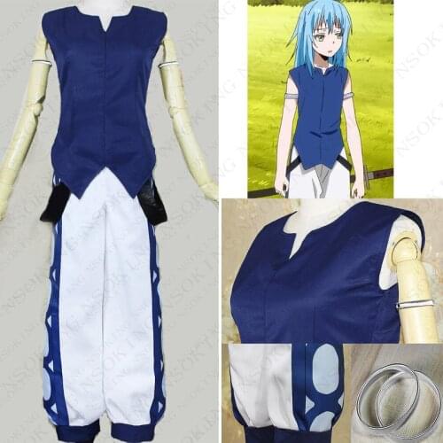 Anime That Time I Got Reincarnated as a Slime Cosplay Rimuru Tempest Costume custom made