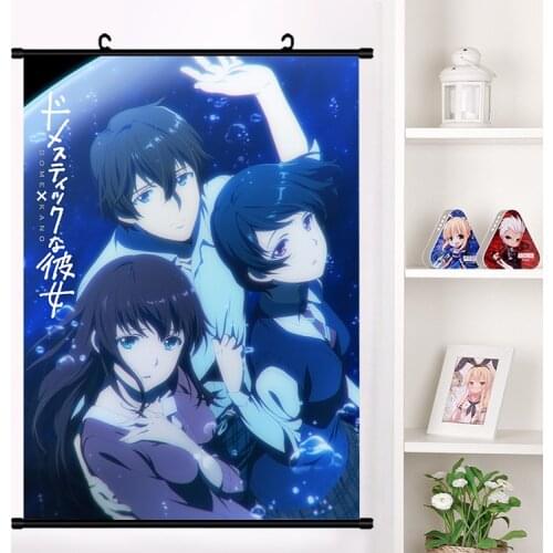 Anime Domestic Na Kanojo Domestic Girlfriend Rui Tachibana Wall Picture Poster Scroll Canvas Painting Wall Hanging Poster Gifts