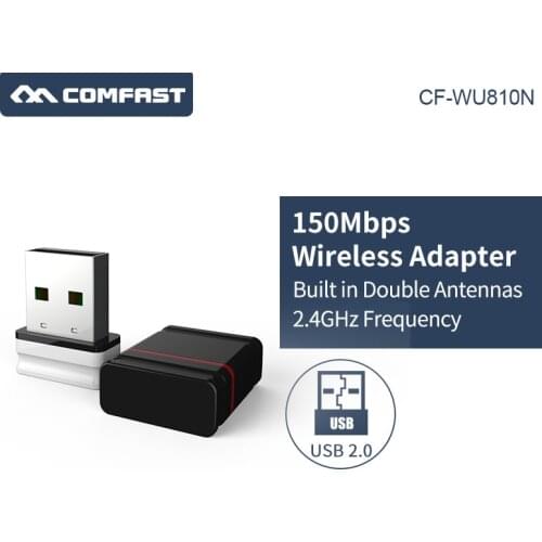 Wireless Mini USB Wifi Dongle 802.11b/g/n Mini PC USB Wi-fi Receiver 150Mbps Realtek 8188EU network card for windows mac linux