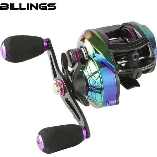 BILLINGS Baitcasting Reel AX200 7.2:1High Speed Fishing Reel 7KG Max Drag Reinforced Reel Drag Reel Carp Drag Reel Fishing