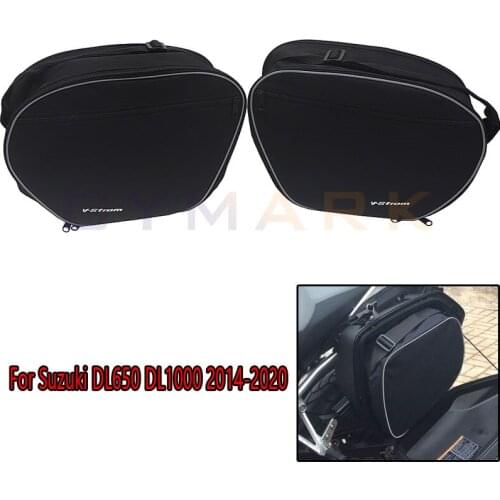 For SUZUKI V-STROM DL1000 V-strom DL650 2014-2020 Motorcycle Waterproof Multifunctional Luggage Storage Bag, Expandable Luggage