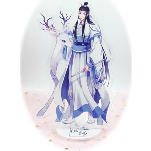 Animer Mo Dao Zu Shi Big Acrylic Figure Action Lan Zhan Stand Model Toys Two-sided Doll Kawaii Accessories For Boys Girls Gifts