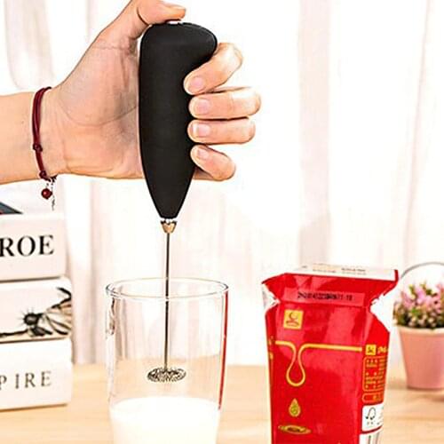 Electric Milk Frother Automatic Handheld Foam Coffee Maker Egg Beater Milk Cappuccino Frother Portable Kitchen Coffee Whisk Tool