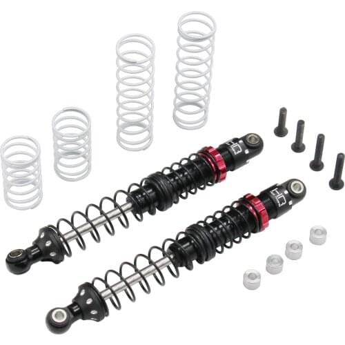 Hot racing CNC Aluminum Scale Look Double spring Pro Shock 100mm