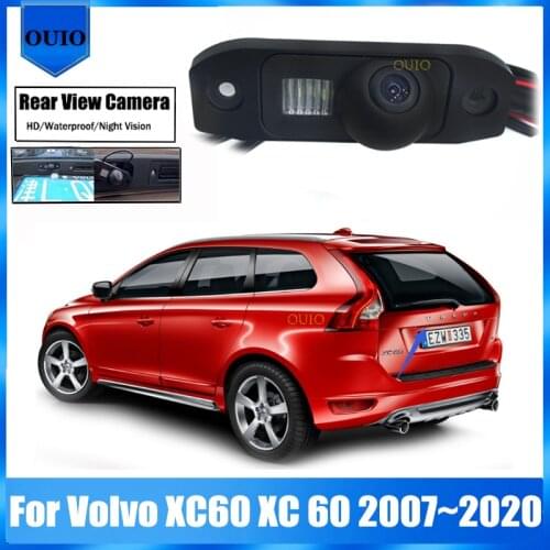 HD rear view camera For Volvo XC60 XC 60 2007 ~ 2020 2014 2015 2016 2017 Night Vision Waterproof Backup Parking Reversing Camera