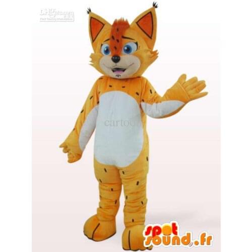 Customized cat cartoon Mascot Costume Fancy Dress Animal mascot costume free shipping