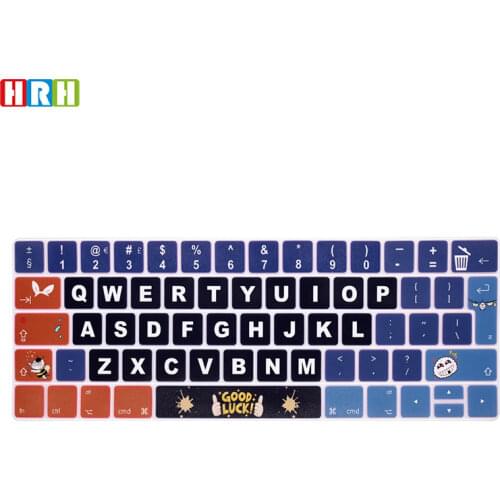 HRH Painted design Keyboard Skin MacBook Pro New 13"Pro with Touch Bar A2159 A1706 A1989 Pro 15.4"Pro with Touch Bar A1707 A1990