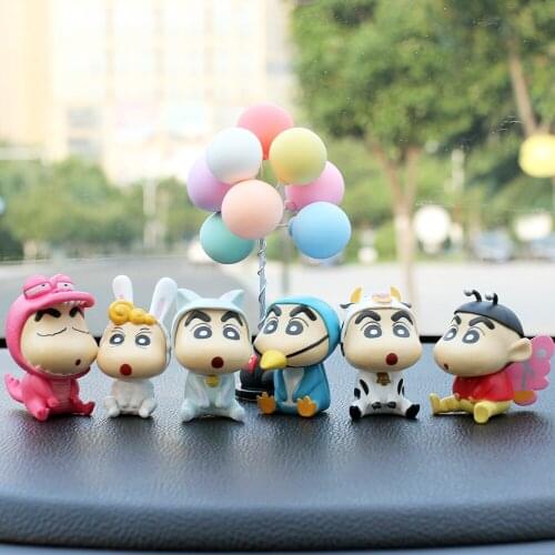 Cute and creative cartoon characters, car decoration accessories, car product interior parts, give boys and girls birthday gifts