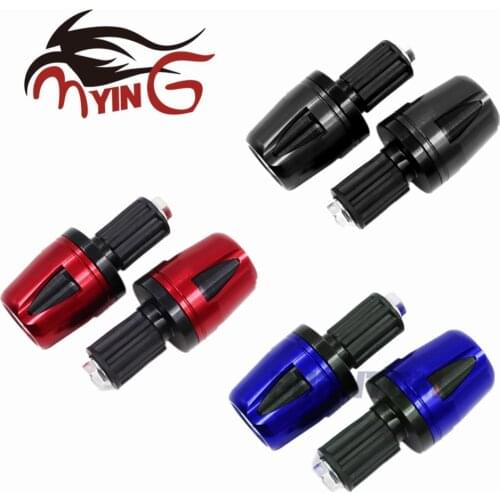 Motorcycle accessories 22MM Handlebar Grips Handle Bar Cap End Plugs For Honda Yamaha Suzuki Triumph Ktm Aprilia Ducati Benelli