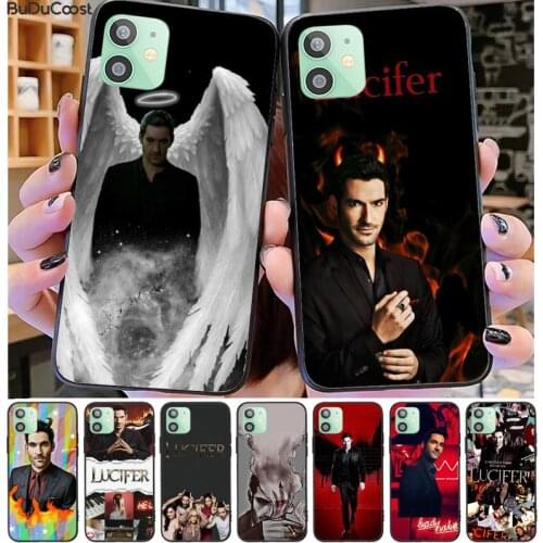 Tom Ellis Lucifer Soft Silicone TPU Phone Cover For iphone 11 Pro11 Pro Max X XS XR XS MAX 8plus 7 6splus 5s se 7plus case