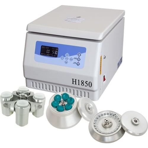 H1850 Tabletop High Speed Centrifuge Machine with Rotor