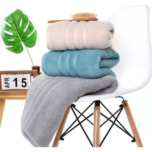 Drop Shipping Egypt Cotton Bath Towel Large Thick Bath Sports Towel Home Bathroom For Adults Kids Hotel Serviette De Bain