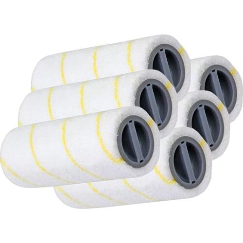 Hard Floor Sweeper Cleaner Roller Brush Main Brush for KARCHER FC3 FC5 Cordless Vacuum,3 Pair