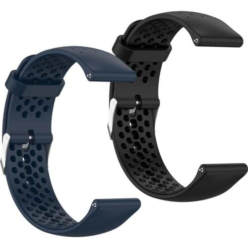 Silicone Watch Strap Breathable Hole Hole Style Wristband Watchband For Garmin Forerunner158/55 Drop Shipping Hot