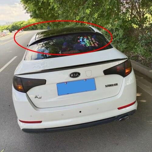 For KIA K5 Roof Spoiler 2011 2012 2013 2014 2015 OPTIMA High Quality ABS Material Car Rear Wing Primer Color Rear Roof Spoiler