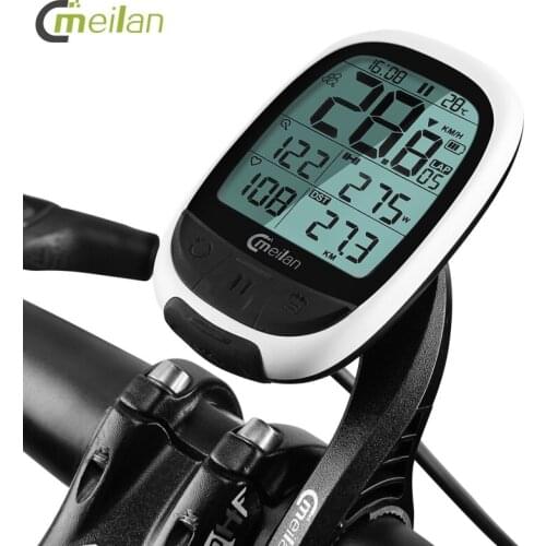 NEW Meilan M2 GPS Bike Computer Bicycle GPS Speedometer Speed Altitude Cycling Wireless Stopwatch Waterproof IPx6