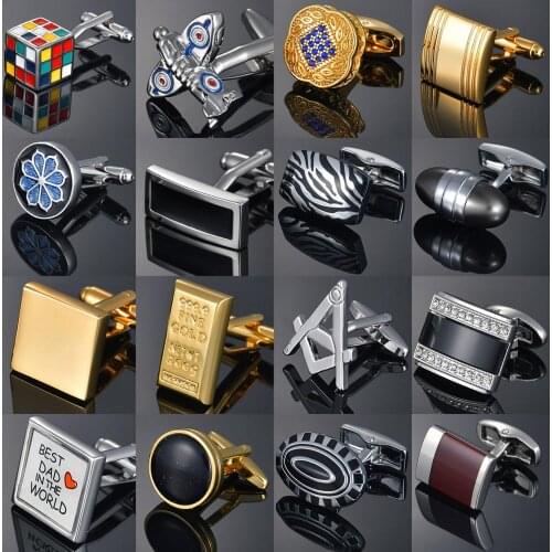 High Quality Brass Material Movie Cufflinks Fashion Brand Flower Wings Cufflinks Mens French shirt Cufflinks spinki do m