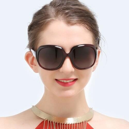 2021 Oversized Sunglasses Women Luxury Transparent Gradient Sun Glasses Big Frame Vintage Eyewear UV400 Glasses For Lady