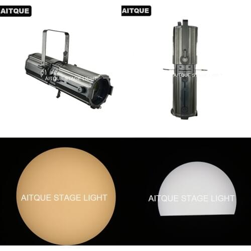 2lot Cinema lighting spot led 200w profile dmx led auto zoom rgbw Follow light 300w profile spot light