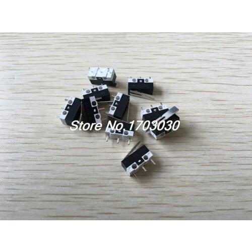 20 Pcs SPDT 1NO 1NC Momentary Hinge Lever Mini Micro Switches AC 125V 1A 3 Pins