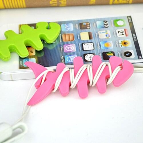 5PCS SIANCS Earphone Cable Cable Cord Organizer Holder Winder for Phone Tablet Computer Mouse Headphone