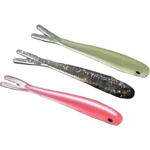 6pcs/Lot Softbait 7.5cm 2g Artificial Soft Worm Swimbaits Fishing Lure Isca Artificial Single Tail Grubs Soft Lures BattleBass