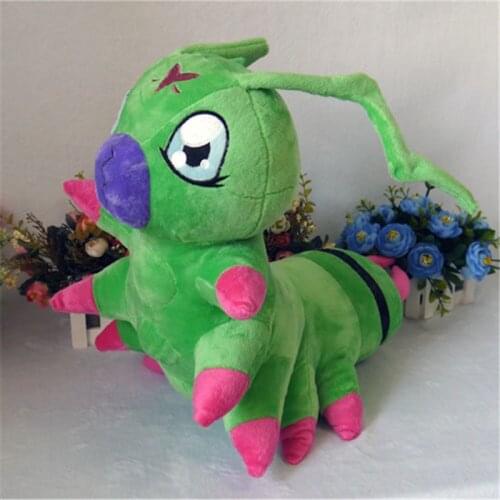Anime Digimon Digital Monsters Plush Toys Wormmon Figure Doll 40cm Cartoon Cosplay Filling Pillow for Gift