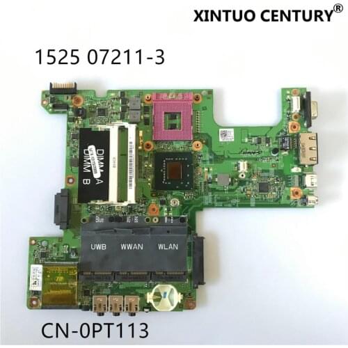 CN-0PT113 0PT113 PT113 For Dell inspiron 1525 Laptop Motherboard 07211-3 48.4W002.031 GM965 DDR2 Main board 100% tested working