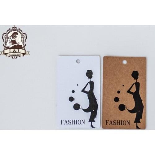 S9-200 pcs 3x5cm Product Label Customization, Commodity Label, Gift Label, Clothing Trademark, Fashion Label, Womens Style