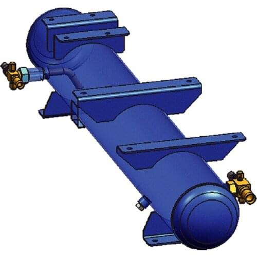 24L Liquid Refrigerant Receiver store liquid refrigerant for the refrigerant charge during system service or maintenance