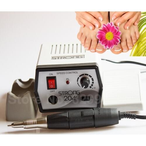 Nail Salon, Gems, Jade, Beeswax, Dental Lab, Mould Strong 204 Electric Micromotor High Speed Motor Polishing, Gringding Dremel