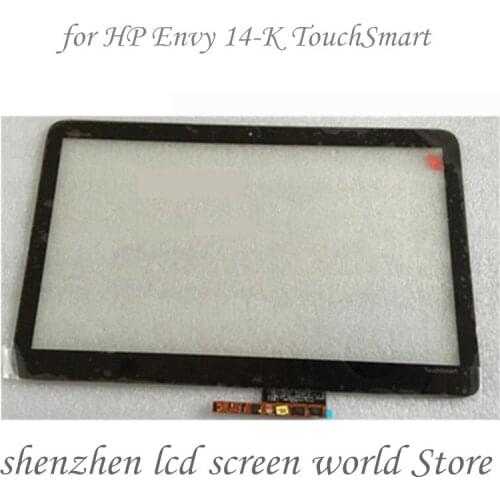 Original new for HP Envy 14-K TouchSmart 14" 14K Touch Screen Glass Digitizer Assembly AP0UK000B000