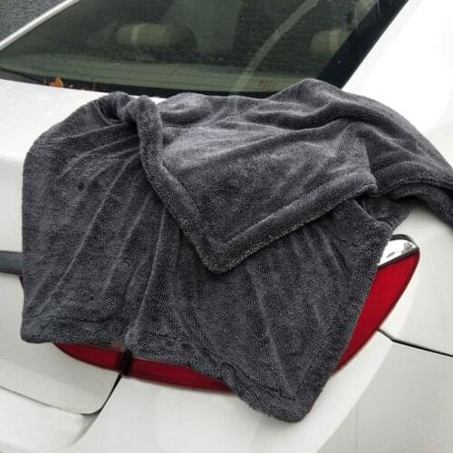 Microfiber Car Drying Towel Super Absorbent Car Cleaning Drying Cloth Universal Double Side Clean Dirt Thicken Absorbent