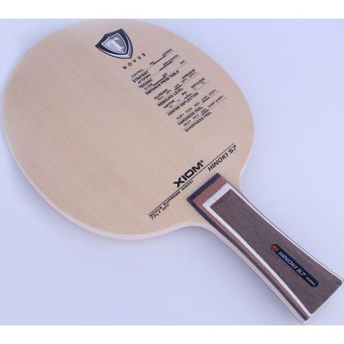 Original Xiom Hinoki S7 Table Tennis Blade professional Racquet Sports Table Tennis Racket Cypress Pure Wood