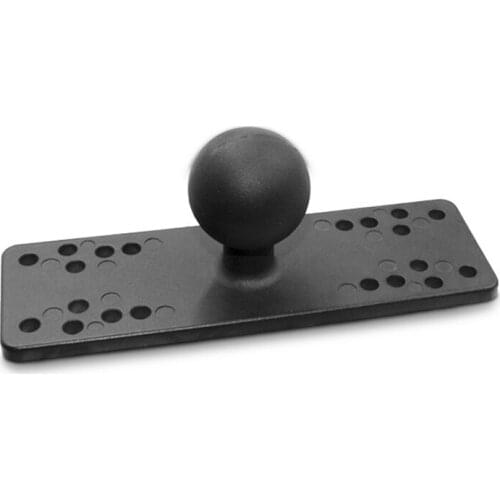 Boat Navigation Frame Fish Finder Ball Mount Base 1.5 Inch Ball Head Base Universal Mounting Plate Kayak Accessories