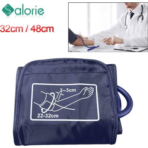 SALORIE 22-32cm 22-48cm Adult Arm Single-tube Blood Pressure Sphygmomanometer Cuff for Blood Pressure Monitor Meter Tonometer